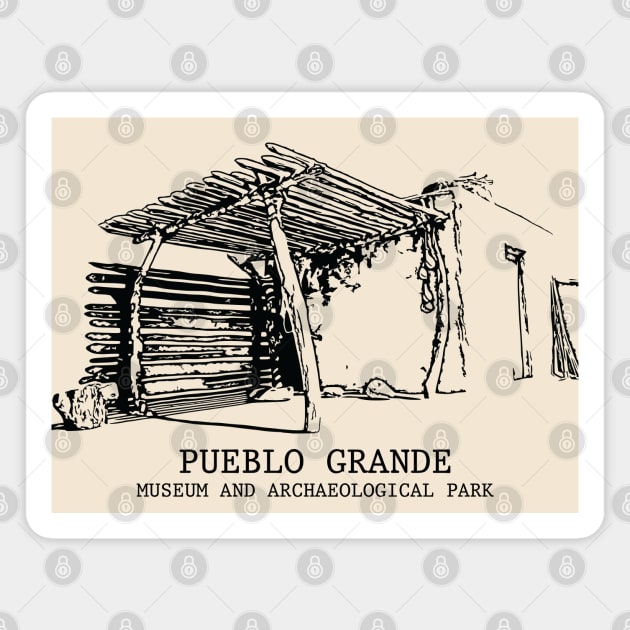 Pueblo Grande Museum and Archaeological Park Magnet by Lakeric